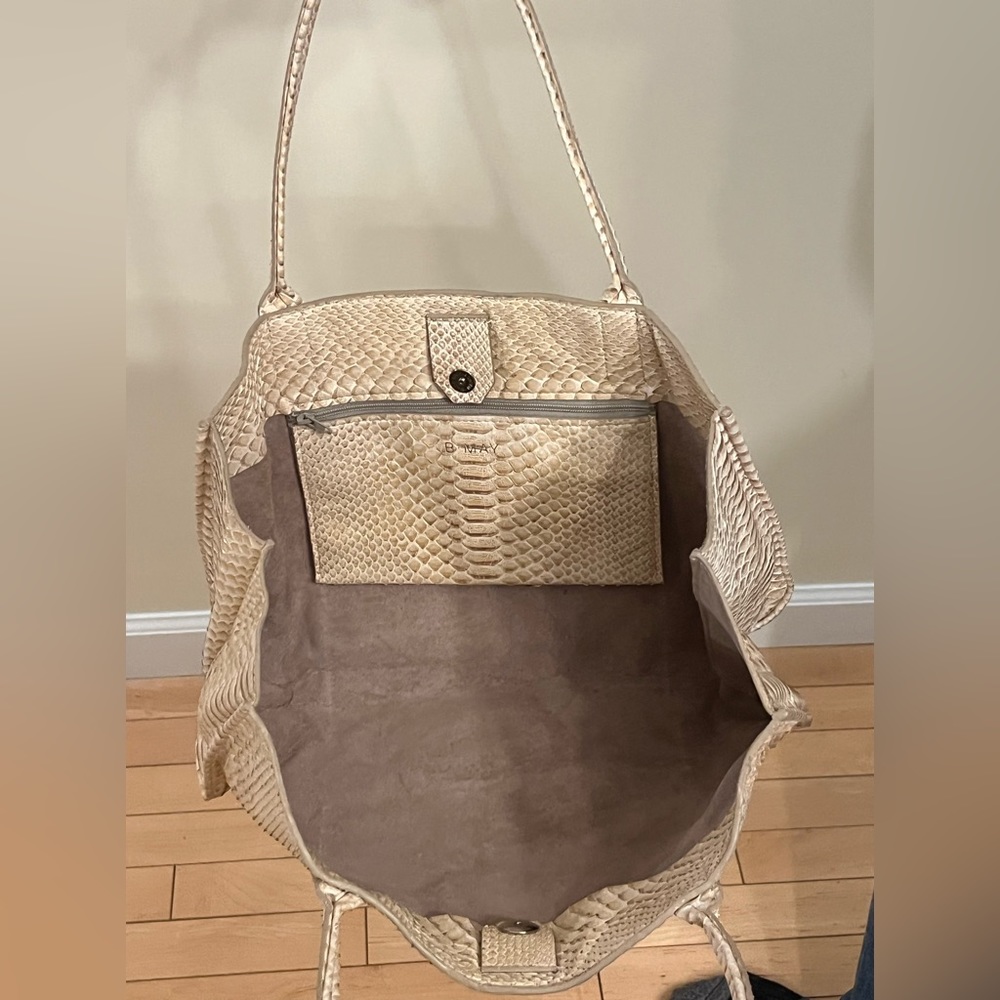 B May East/West Tote In Python Kalahari - image 2